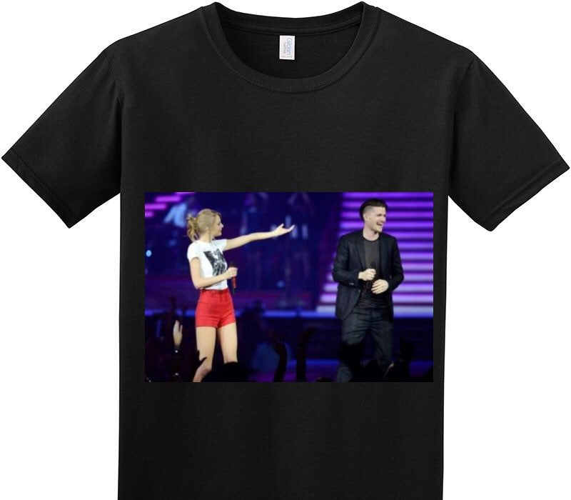 Custom Adult Soft Style 100% Cotton Black T-Shirt