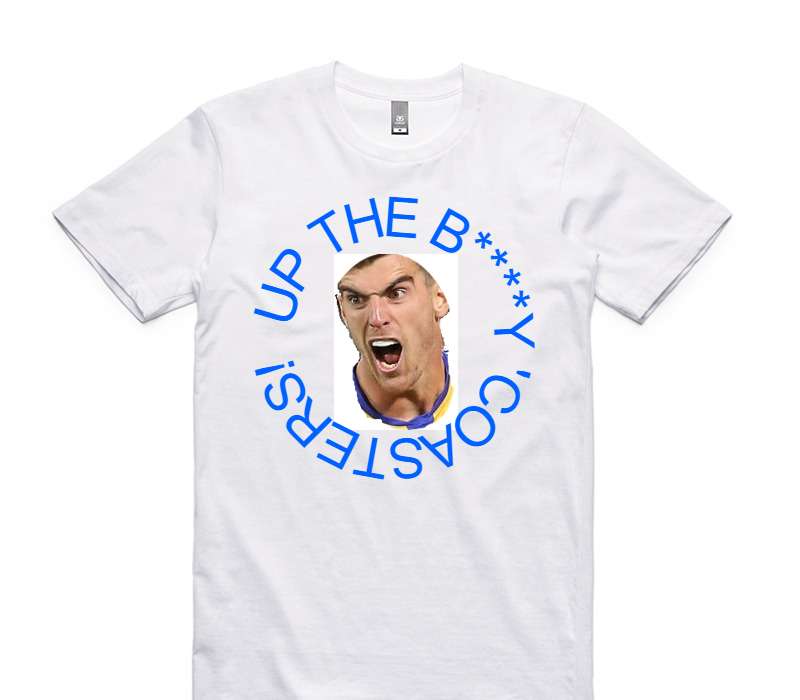 Custom AS Colour 100% Cotton White T-Shirt