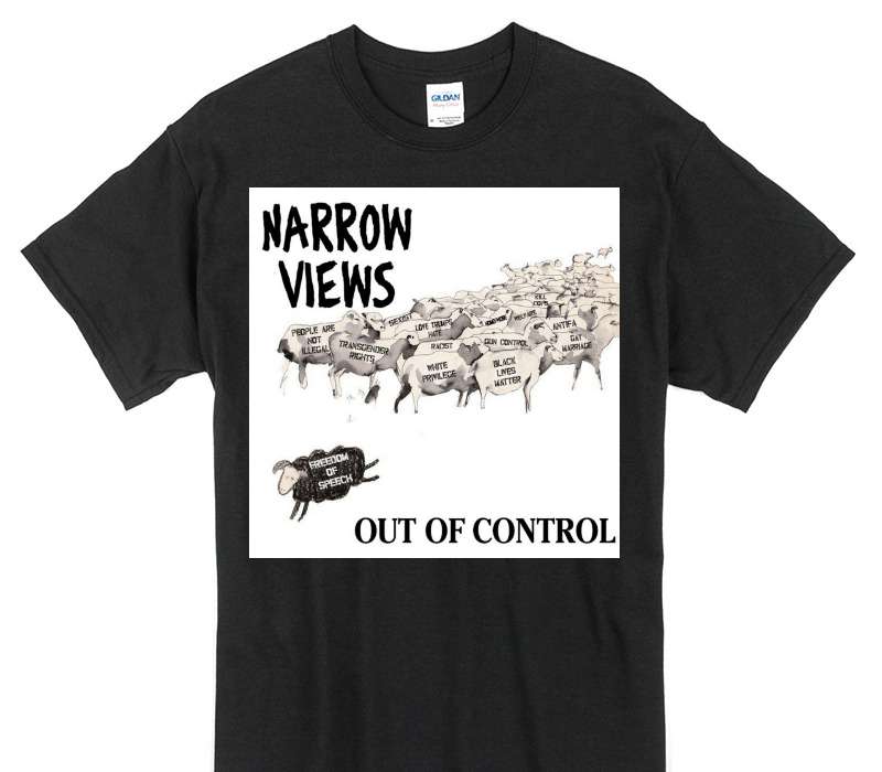 Custom Gildan 100% Cotton Black T-Shirt