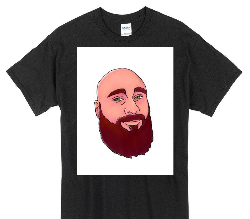 Custom Gildan 100% Cotton Black T-Shirt