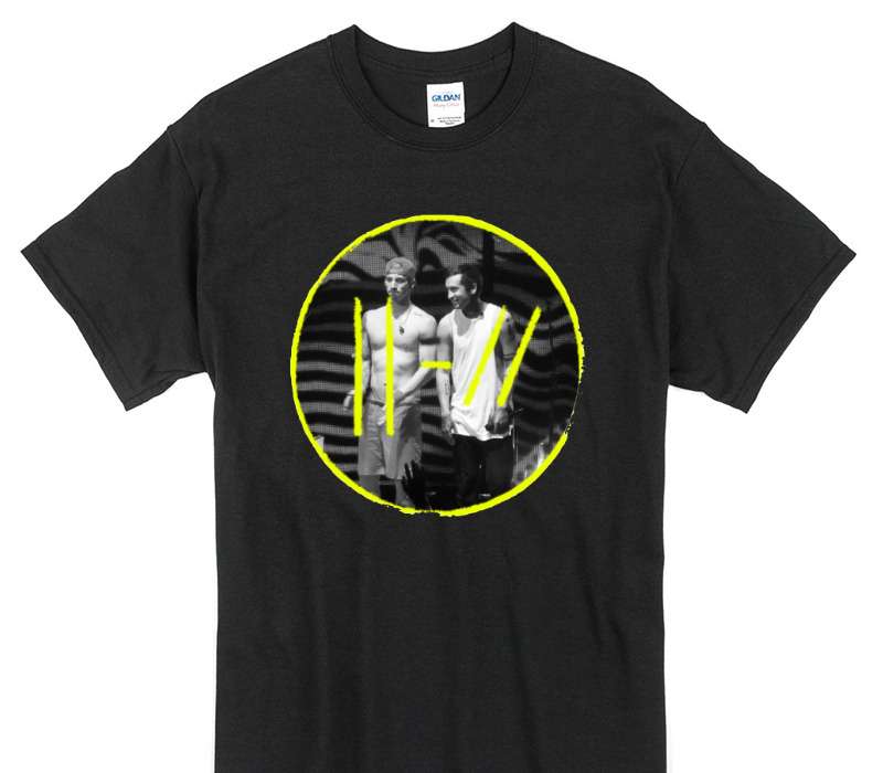 Custom Gildan 100% Cotton Black T-Shirt