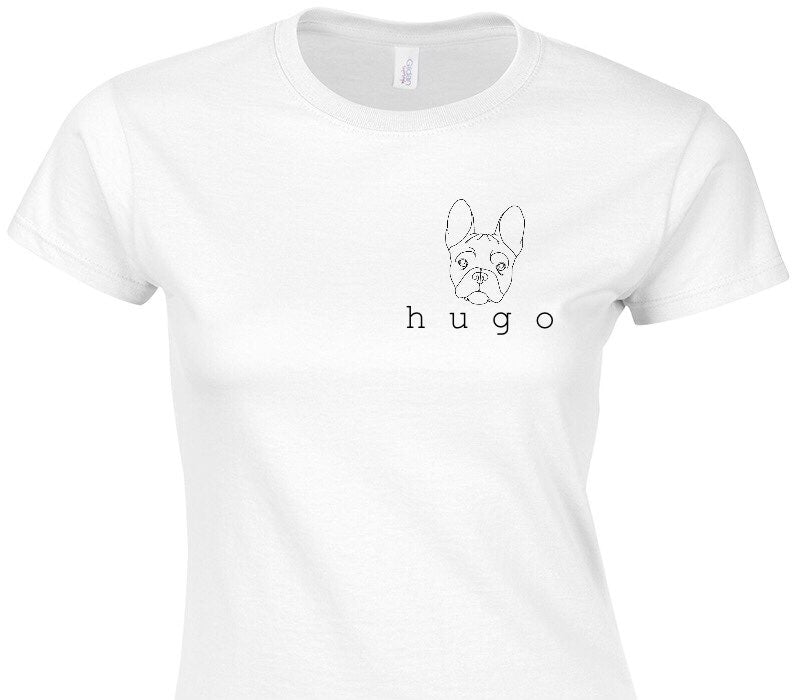 Custom Womens Soft Style 100% Cotton White T-Shirt