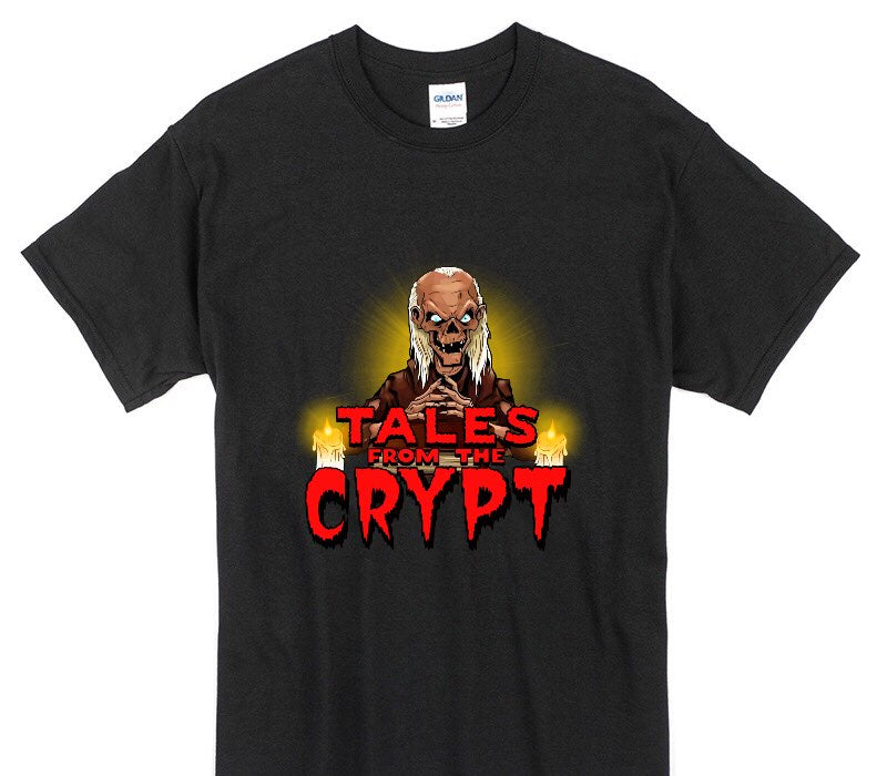 Custom Gildan 100% Cotton Black T-Shirt