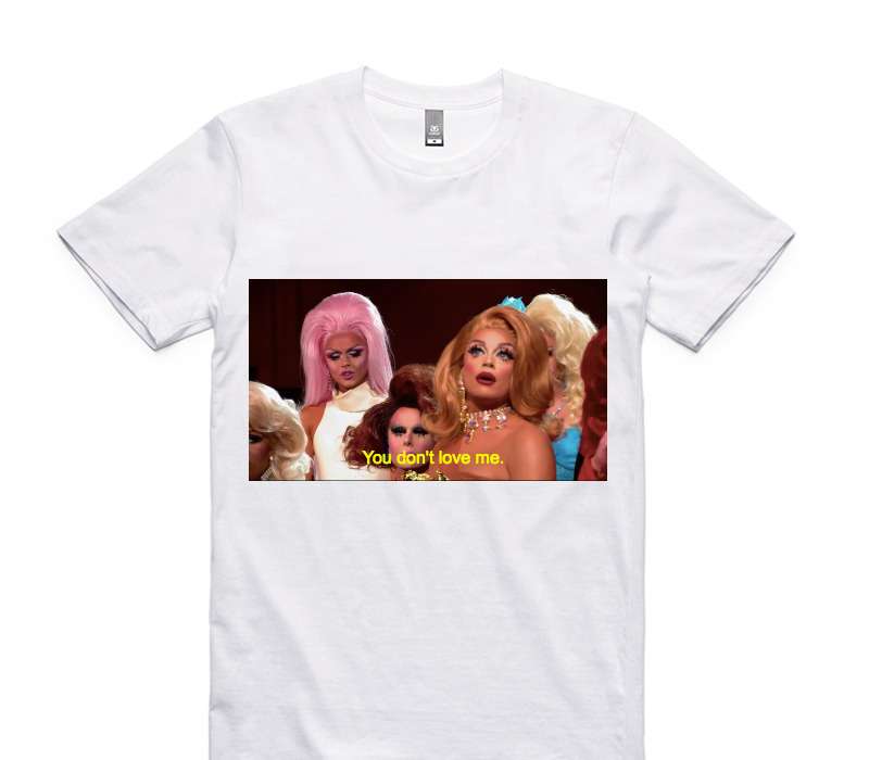 Custom AS Colour 100% Cotton White T-Shirt