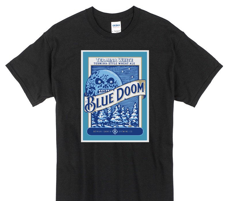 Custom Gildan 100% Cotton Black T-Shirt