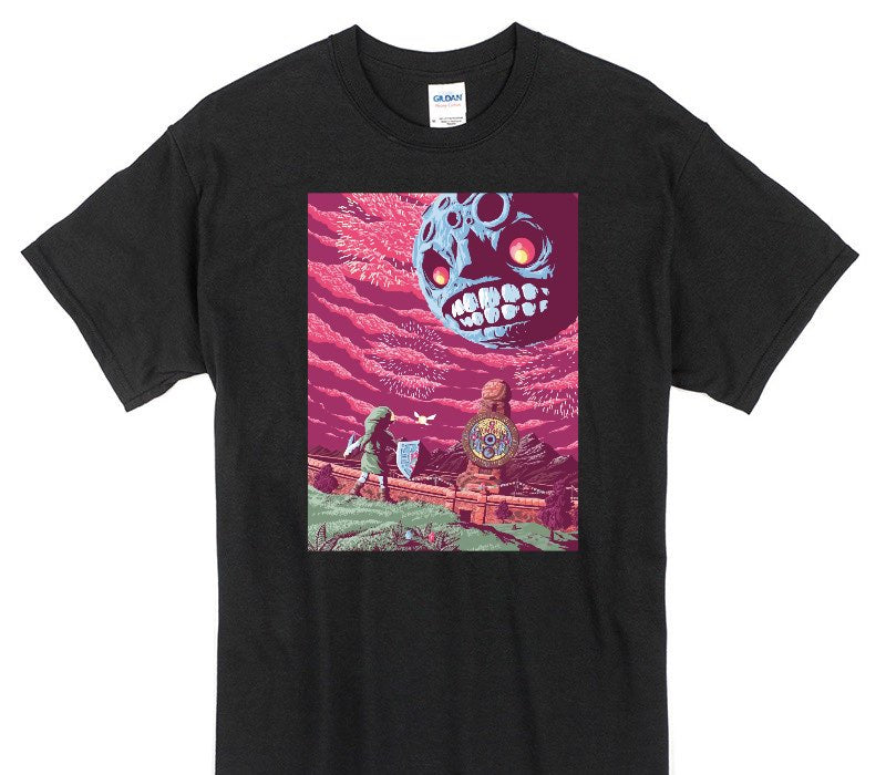 Custom Gildan 100% Cotton Black T-Shirt