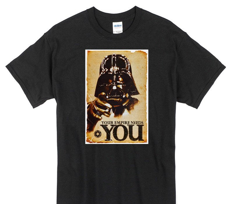 Custom Gildan 100% Cotton Black T-Shirt
