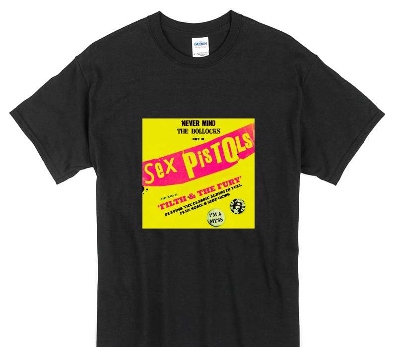 Custom Gildan 100% Cotton Black T-Shirt