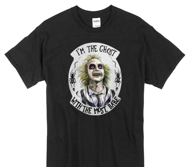 Custom Gildan 100% Cotton Black T-Shirt