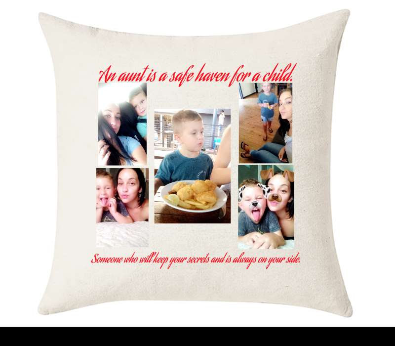 Custom Cushion Cover 50cm x 50 cm Off White
