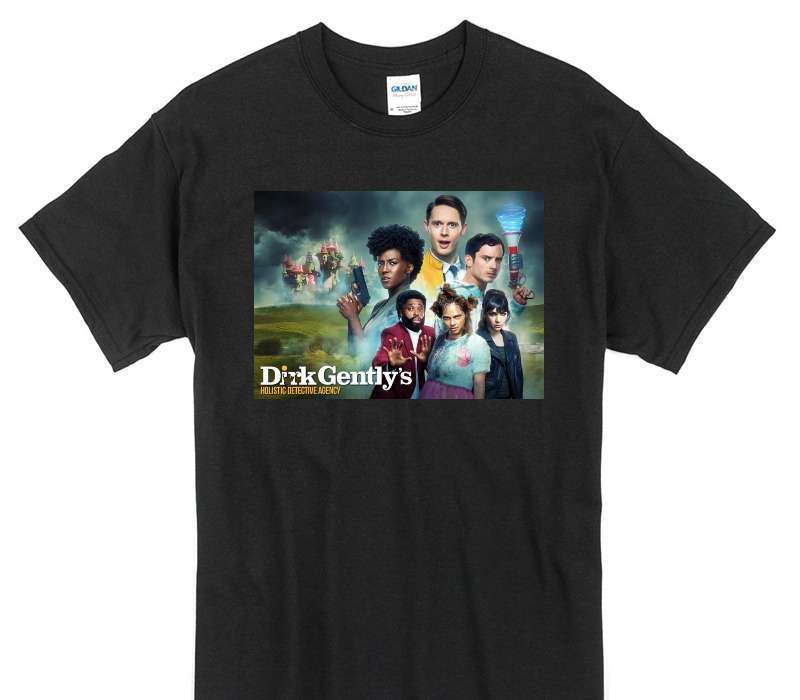 Custom Gildan 100% Cotton Black T-Shirt