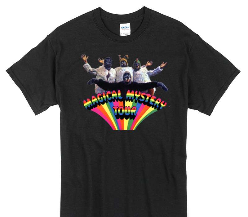 Custom Gildan 100% Cotton Black T-Shirt