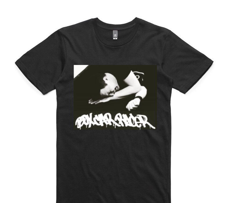 Custom AS Colour 100% Cotton Black T-Shirt