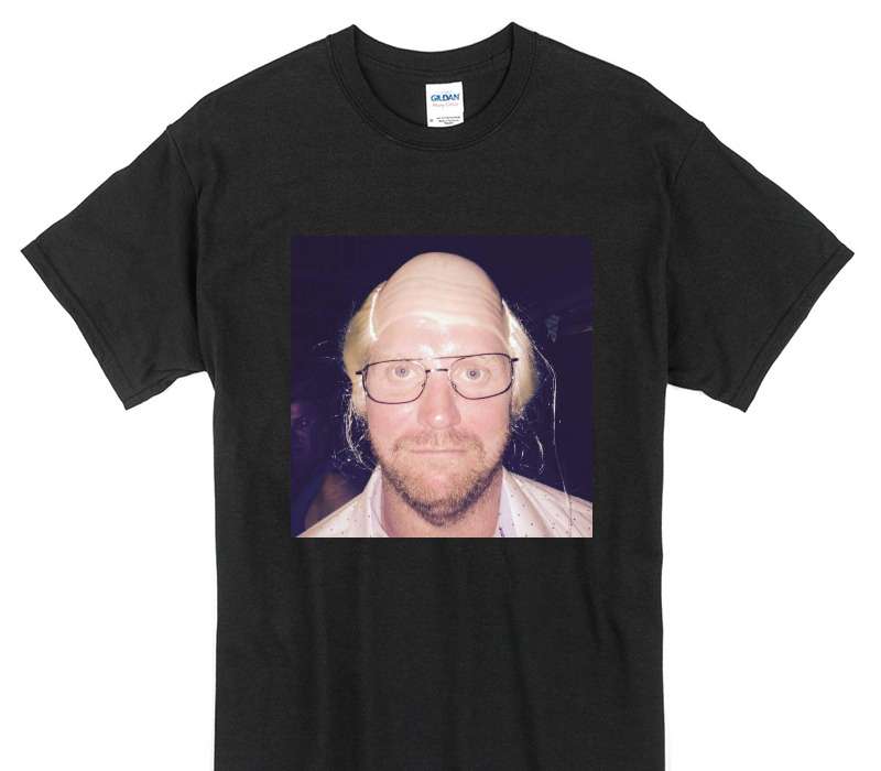 Custom Gildan 100% Cotton Black T-Shirt