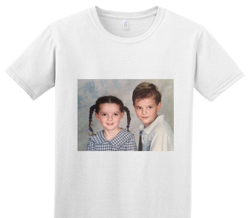 Custom Adult Soft Style 100% Cotton White T-Shirt