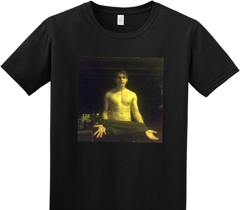 Custom Adult Soft Style 100% Cotton Black T-Shirt
