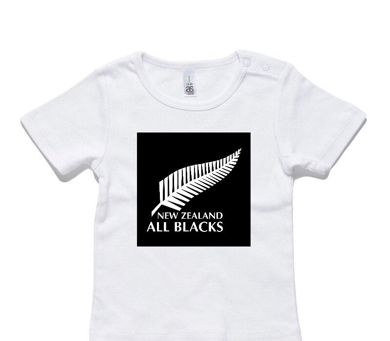 Custom AS Colour White Baby T-Shirt