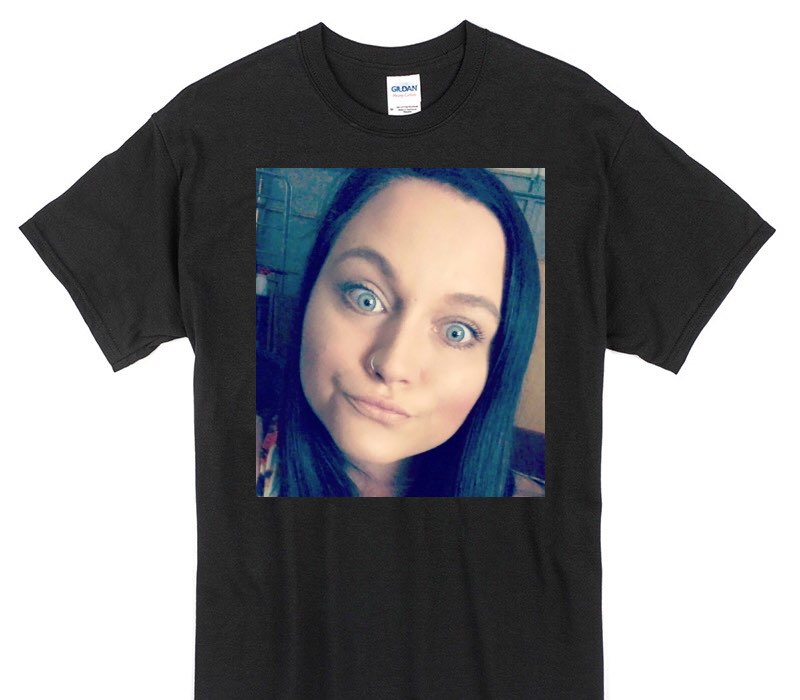 Custom Gildan 100% Cotton Black T-Shirt