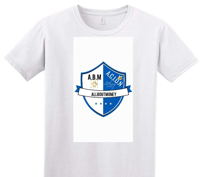 Custom Adult Soft Style 100% Cotton White T-Shirt