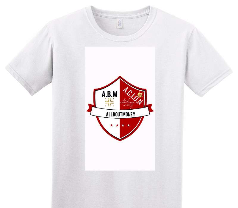Custom Adult Soft Style 100% Cotton White T-Shirt