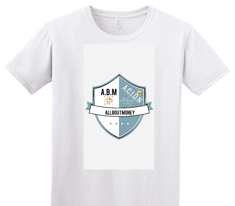 Custom Adult Soft Style 100% Cotton White T-Shirt
