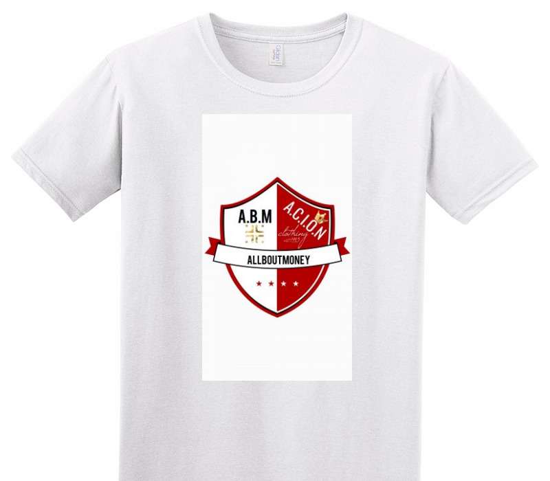 Custom Adult Soft Style 100% Cotton White T-Shirt