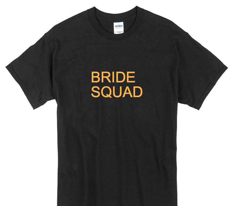 Custom Gildan 100% Cotton Black T-Shirt