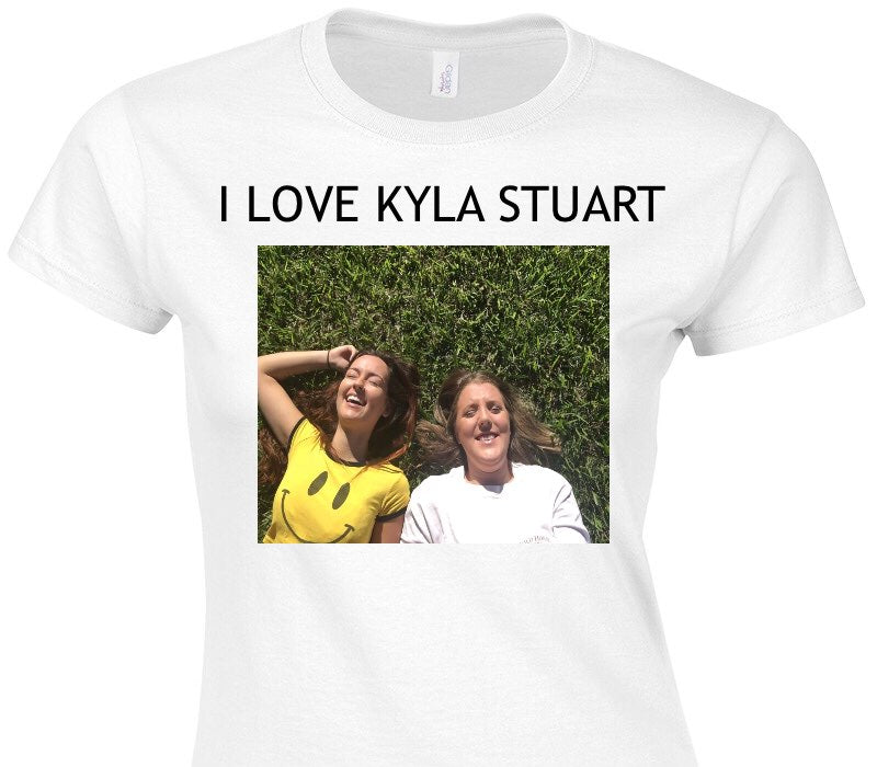 Custom Womens Soft Style 100% Cotton White T-Shirt