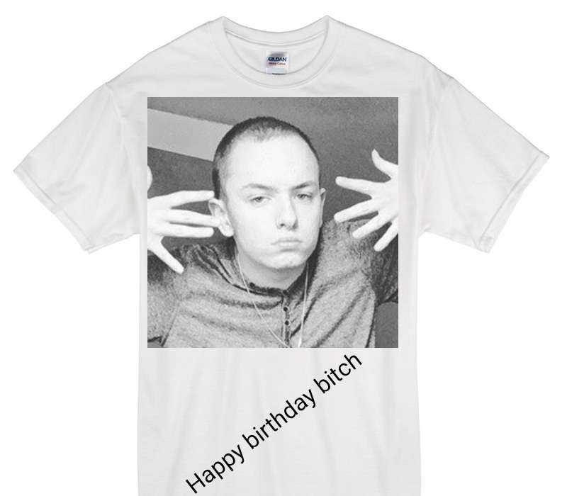 Custom Gildan 100% Cotton White T-Shirt