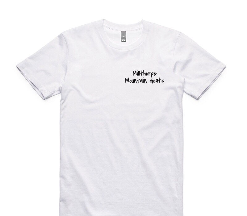 Custom AS Colour 100% Cotton White T-Shirt