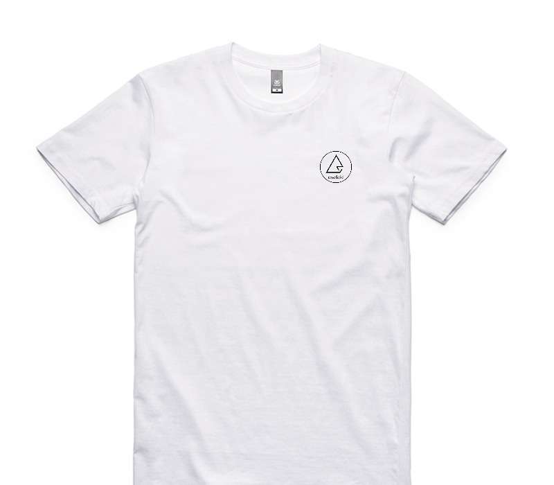 Custom AS Colour 100% Cotton White T-Shirt