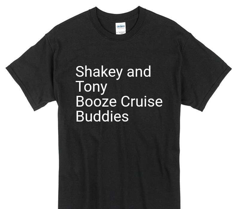 Custom Gildan 100% Cotton Black T-Shirt