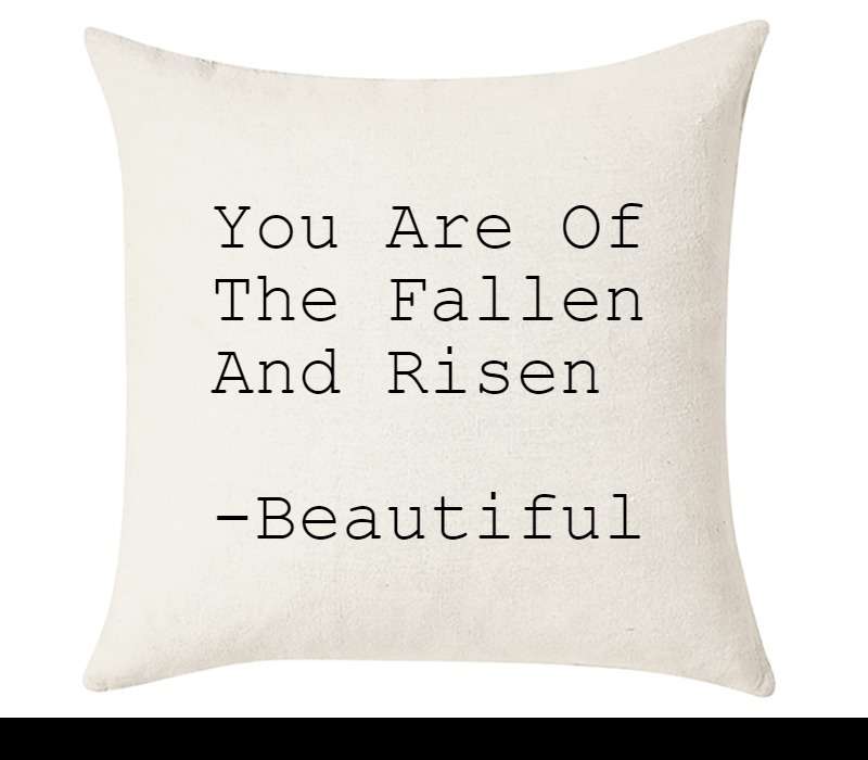 Custom Cushion Cover 50cm x 50 cm Off White