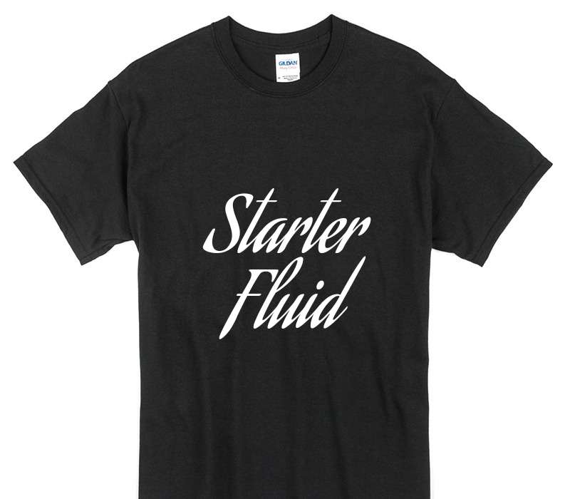 Custom Gildan 100% Cotton Black T-Shirt