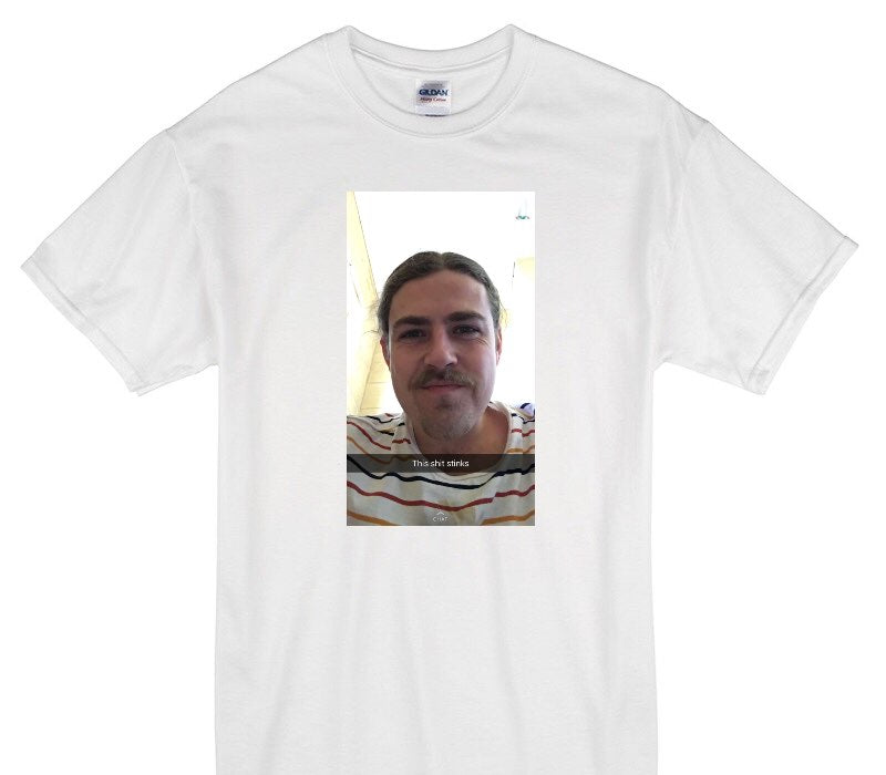 Custom Gildan 100% Cotton White T-Shirt