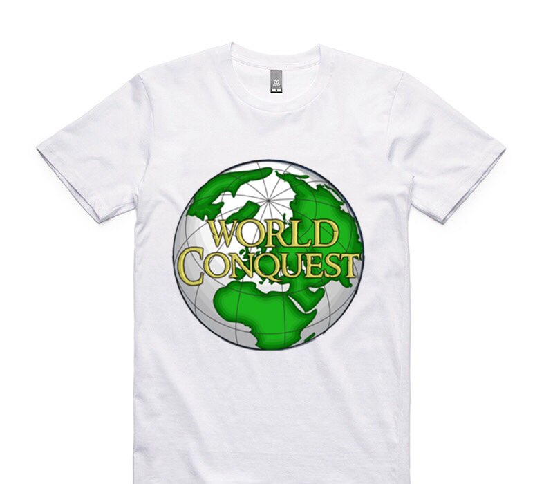 Custom AS Colour 100% Cotton White T-Shirt