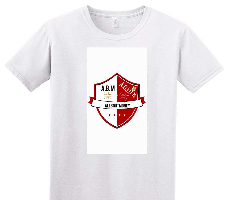 Custom Adult Soft Style 100% Cotton White T-Shirt