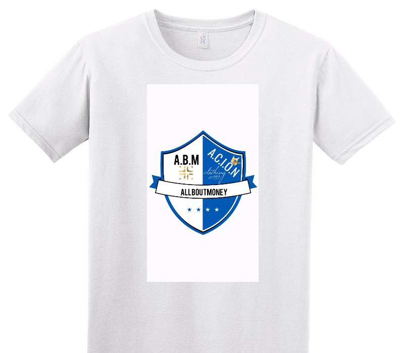 Custom Adult Soft Style 100% Cotton White T-Shirt