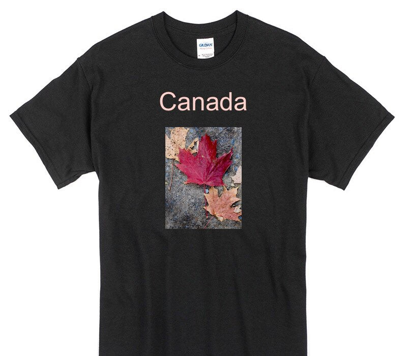 Custom Gildan 100% Cotton Black T-Shirt