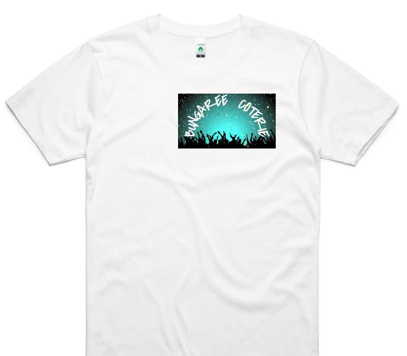 Custom AS Colour 100% Organic Cotton White T-Shirt