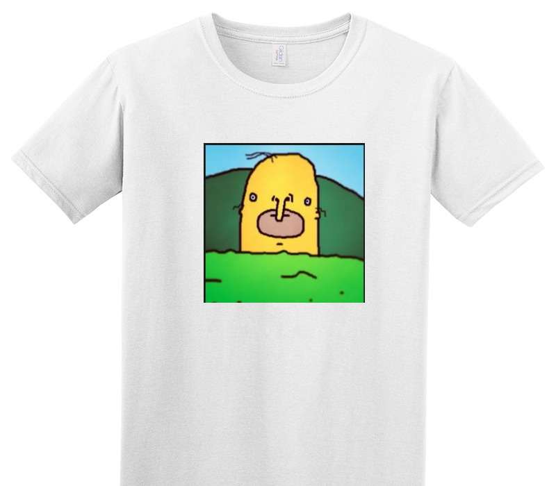 Custom Adult Soft Style 100% Cotton White T-Shirt