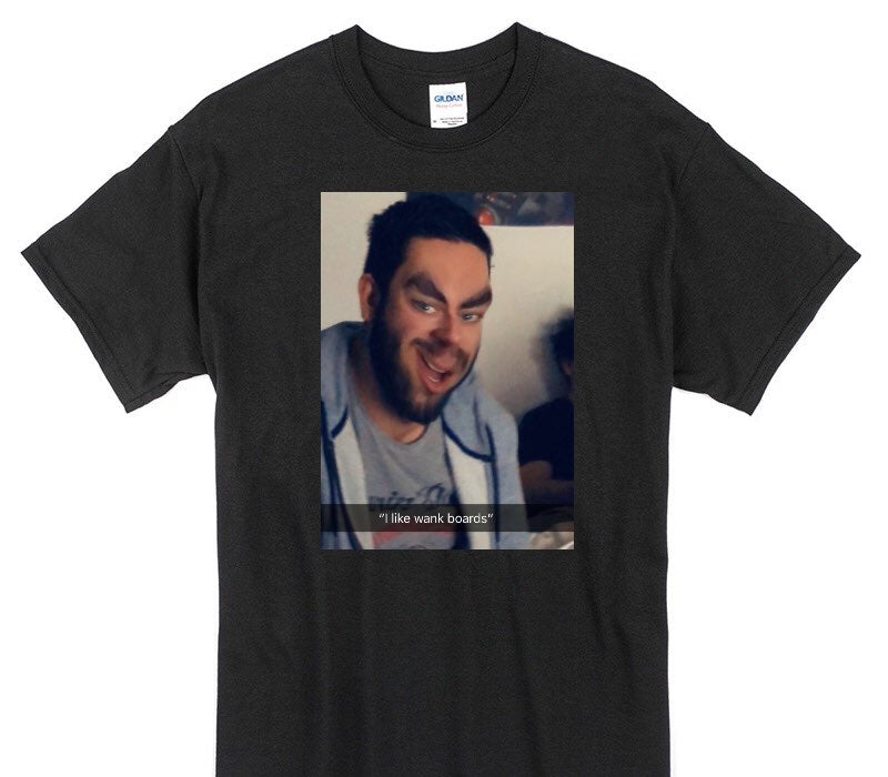 Custom Gildan 100% Cotton Black T-Shirt