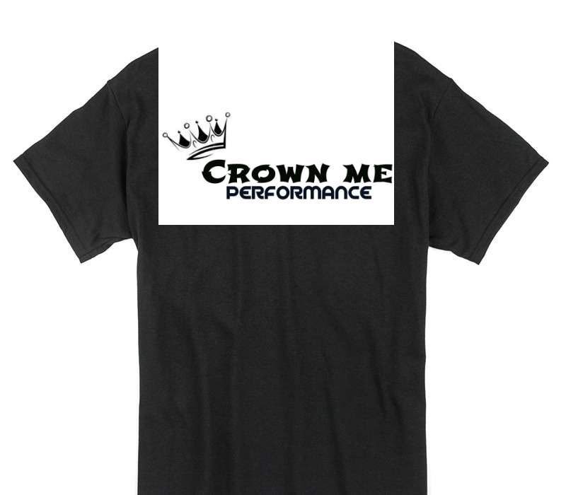 Custom Gildan 100% Cotton Black T-Shirt