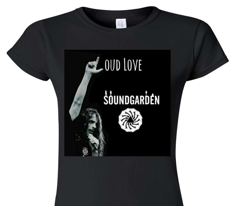 Custom Womens Soft Style 100% Cotton Black T-Shirt