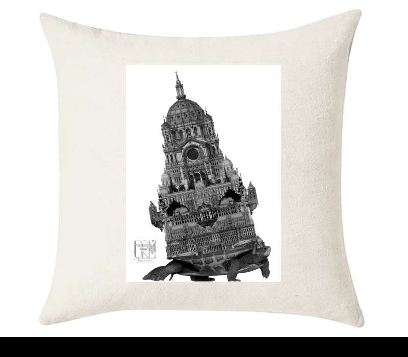Custom Cushion Cover 50cm x 50 cm Off White