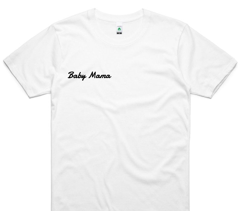 Custom AS Colour 100% Organic Cotton White T-Shirt