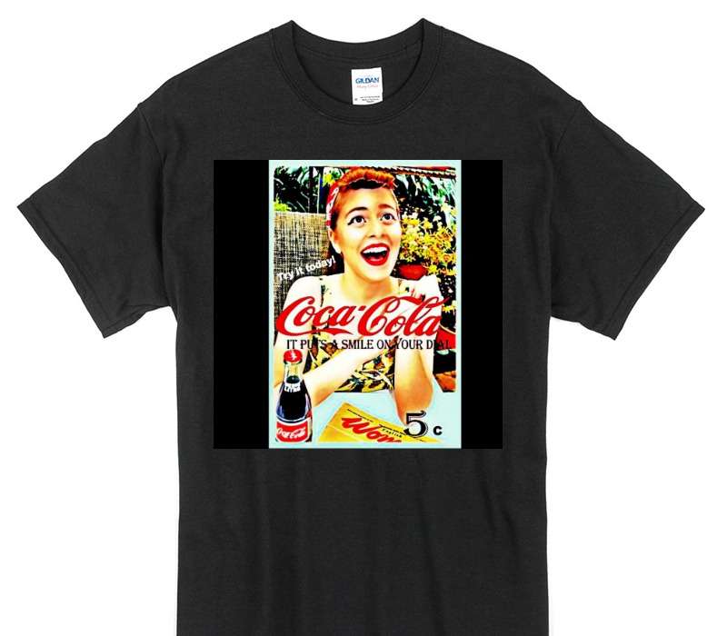 Custom Gildan 100% Cotton Black T-Shirt