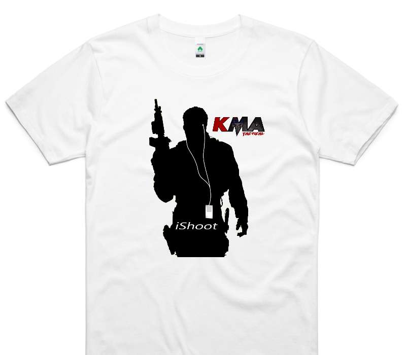 Custom AS Colour 100% Organic Cotton White T-Shirt