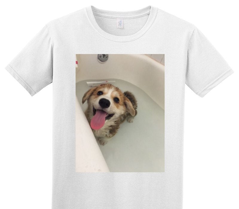 Custom Adult Soft Style 100% Cotton White T-Shirt