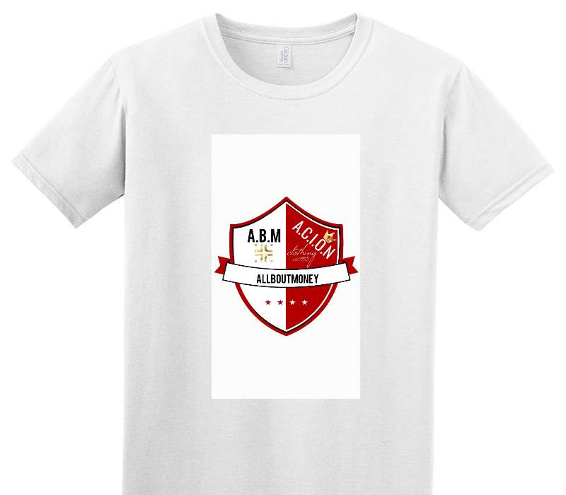Custom Adult Soft Style 100% Cotton White T-Shirt